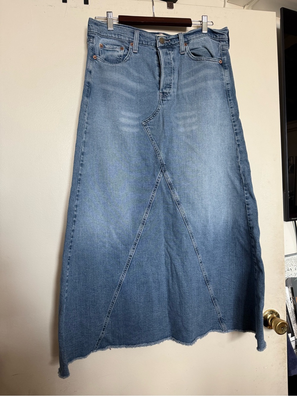 Levi’s Denim Maxi Skirt